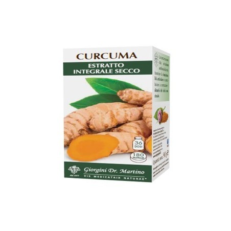 Dr. Giorgini Ser-vis Curcuma Estratto Integrale Secco 180 Pastiglie