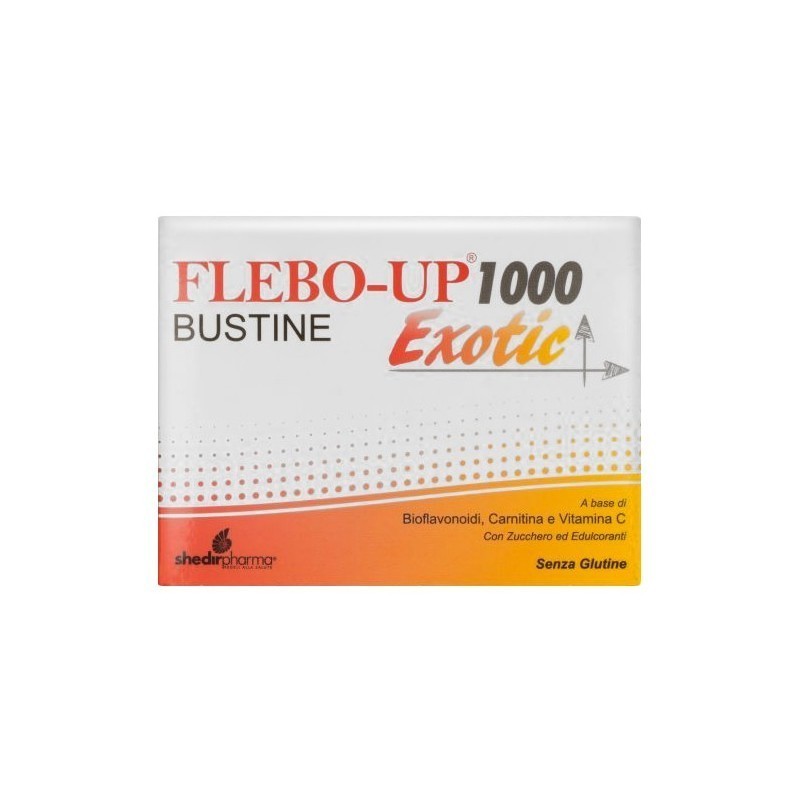 Shedir Pharma Unipersonale Flebo-up 1000 Exotic 18 Bustine