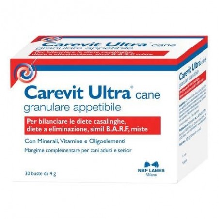 N. B. F. Lanes Carevit Ultra Cane 30 Buste Da 4 G