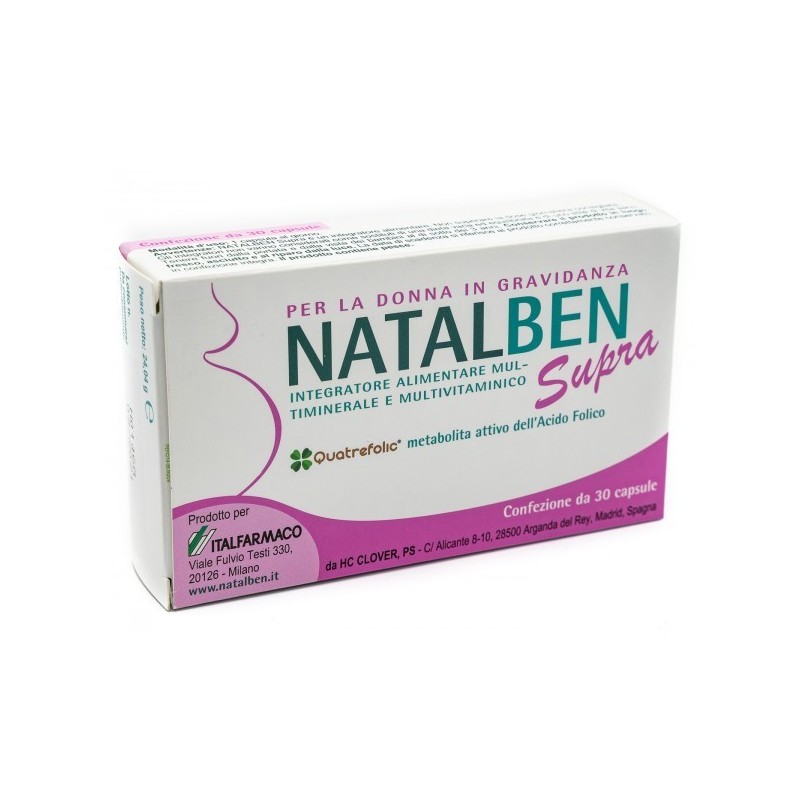 Italfarmaco Natalben Supra 30 Capsule Molli