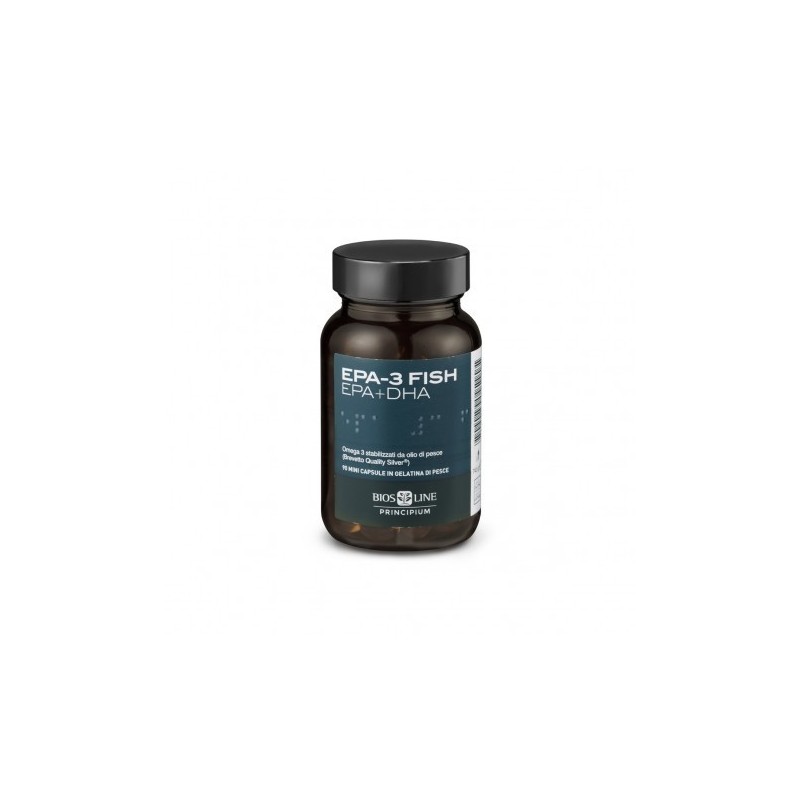 Principium Epa-3 Fish 1400 mg Integratore per Colesterolo 90 Capsule Bios Line