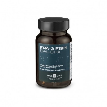 Principium Epa-3 Fish 1400 mg Integratore per Colesterolo 90 Capsule Bios Line