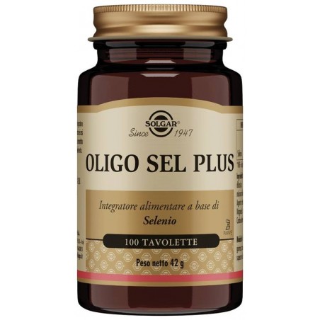 Solgar It. Multinutrient Oligo Sel Plus 100 Tavolette