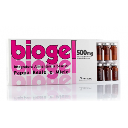 Ghimas Biogel 500 10 Flaconcini