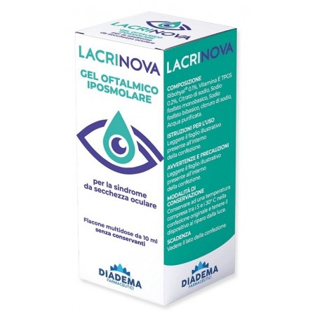 Diadema Farmaceutici Lacrinova Gel Oftalmico Iposmolare Tb 10 Ml