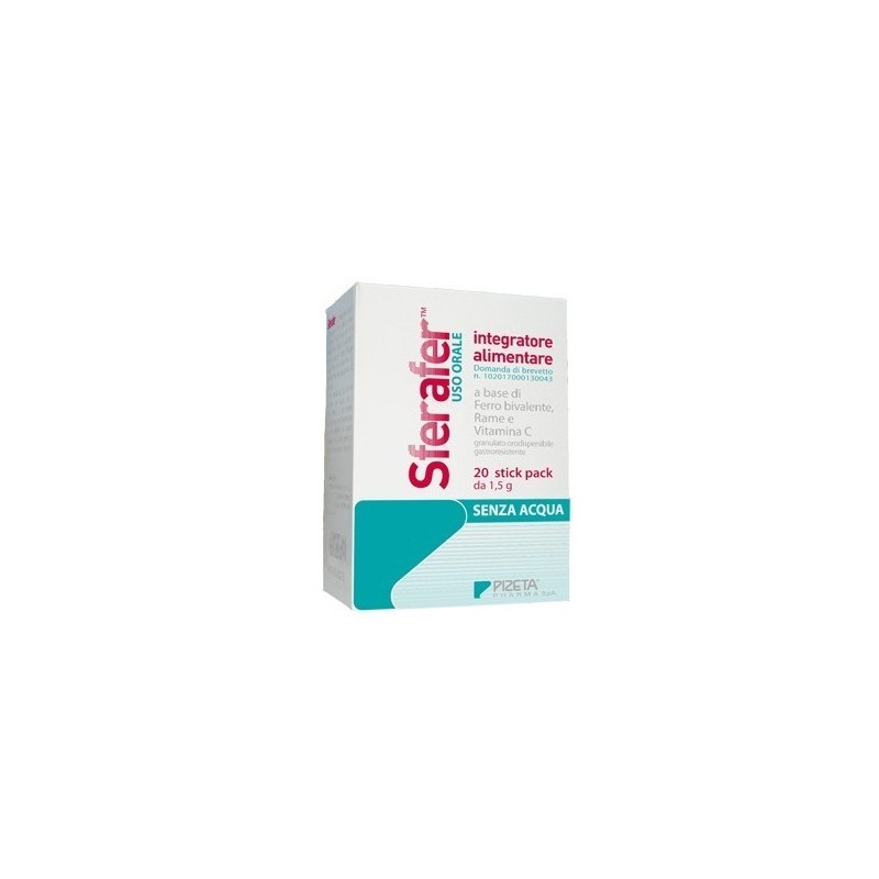 Pizeta Pharma Sferafer 20 Stick Pack