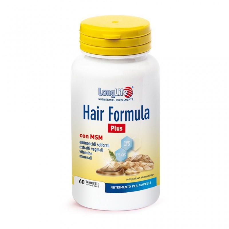 Longlife Hair Formula Plus 60 Tavolette