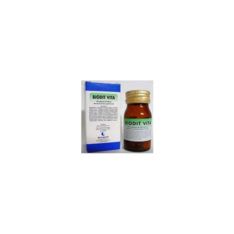 Biogroup Societa' Benefit Biodit Vita 45 Compresse 500mg