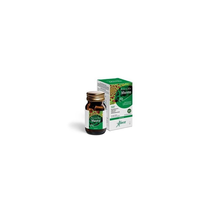 Aboca Societa' Agricola Natura Mix Advanced Mente 50 Capsule