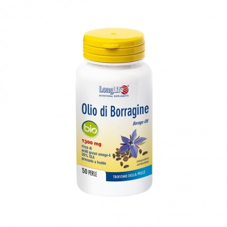 Longlife Olio Borragine Bio 50 Perle