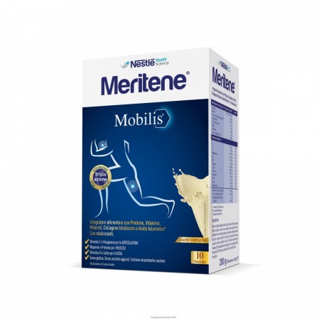 Nestle' It. Meritene Mobilis Gusto Vaniglia 10 Bustine Da 21 G