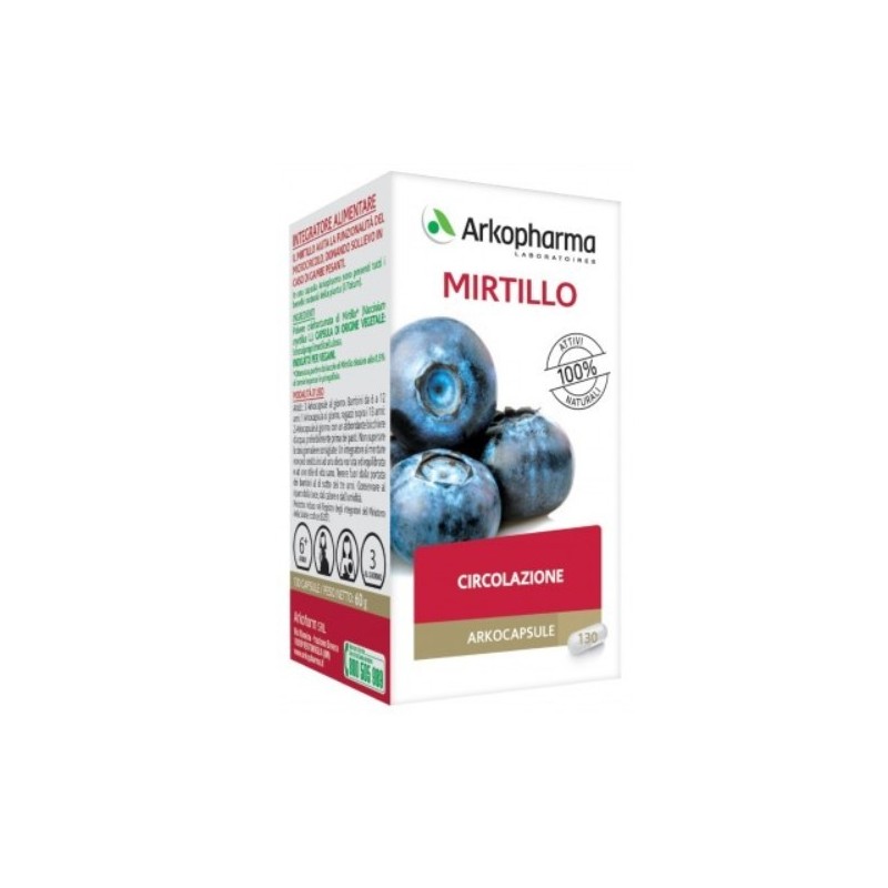 Arkofarm Arko Capsule Mirtillo Bio 130 Capsule