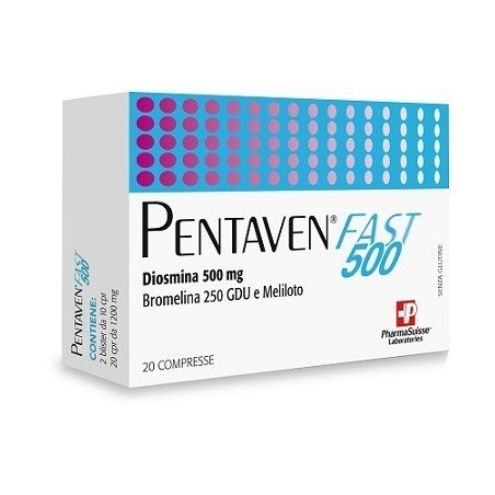 Pharmasuisse Laboratories Pentaven Fast 500 20 Compresse