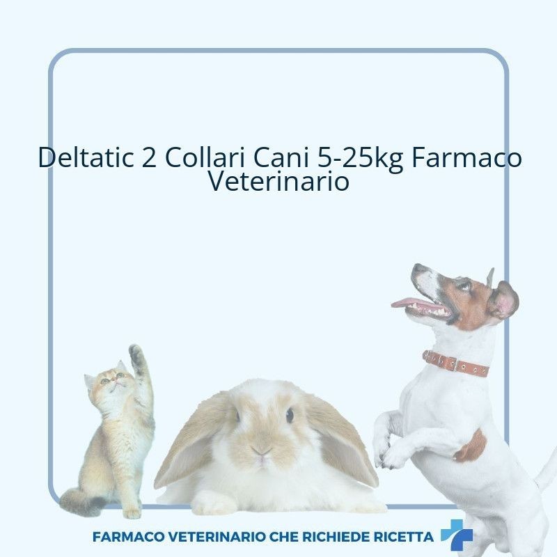 Vetpharma Animal Health S. L. Deltatic Collare Medicato Per Cani Di Piccola E Media Taglia