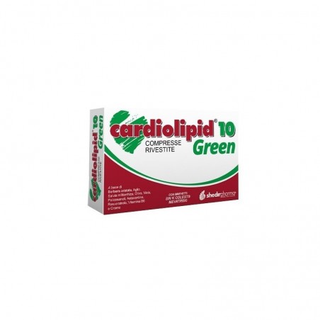 Shedir Pharma Unipersonale Cardiolipid 10 Green 30 Compresse Rivestite