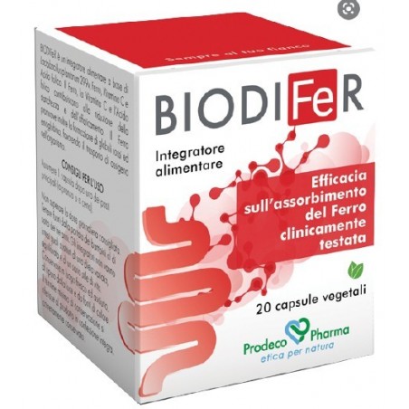 Prodeco Pharma Biodifer 20 Capsule Vegetali