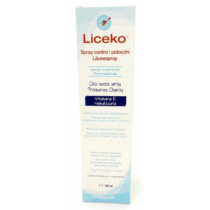 Hulka Liceko Spray Vit E Anti Pediculosi 100ml