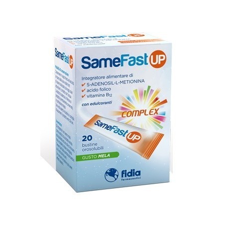 Fidia Farmaceutici Samefast Up 20 Stick Pack Granulato Orosolubile Gusto Ananas