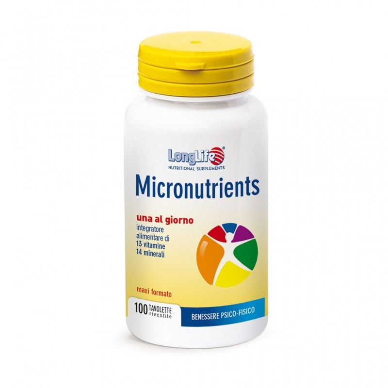 Longlife Micronutrients 100 Tavolette