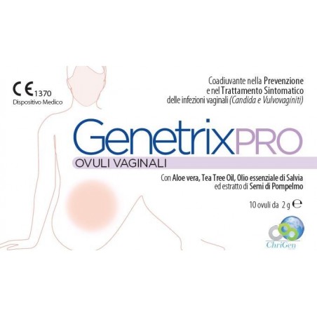 Chrigen Group Genetrix Pro 10 Ovuli Vaginali 2 G