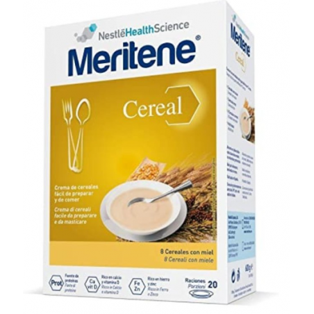 Nestle' It. Meritene Cereal Instant 8 Cereali E Miele 2x300 G