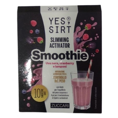 Zuccari Yes Sirt Smoothie Uva Nera-cranberry-lamponi 10x30 G