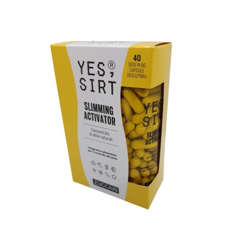 Zuccari Yes Sirt Slimming Activator 80 Capsule 300mg