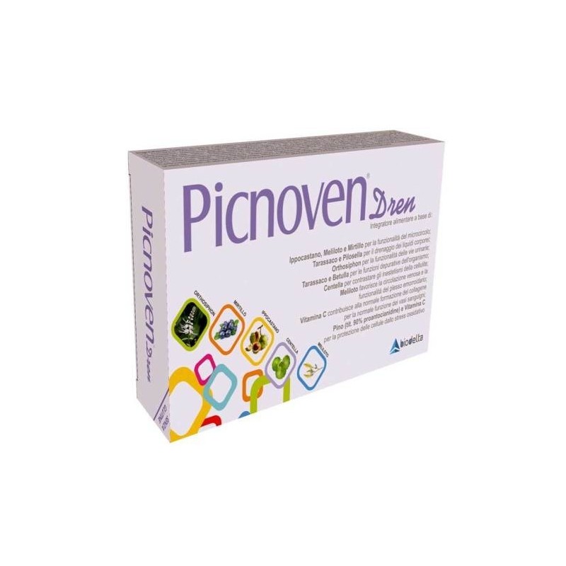 Biodelta Picnoven Dren 50 Compresse 31 G