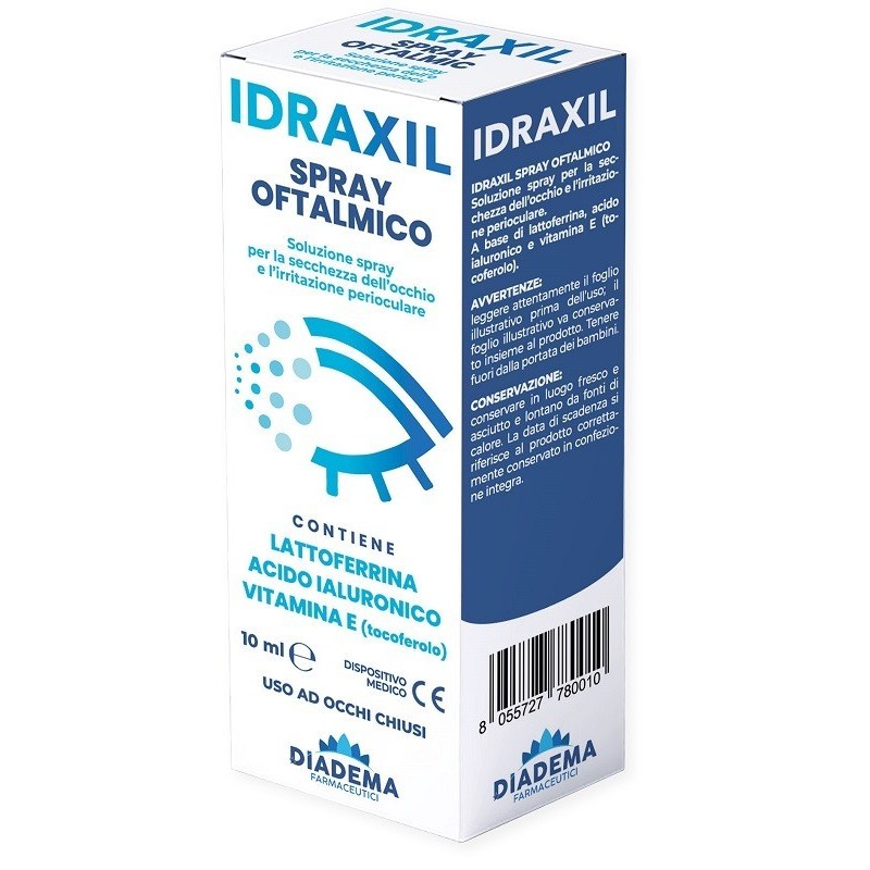 Diadema Farmaceutici Spray Oftalmico Idraxil 10 Ml