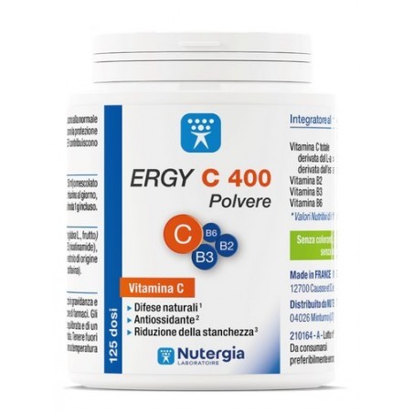 Laboratoire Nutergia Ergy C 400 Polvere 125 G