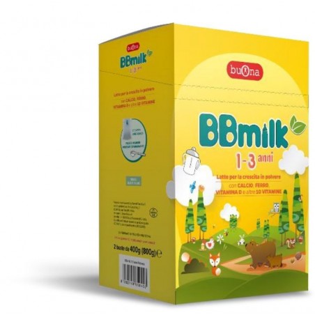 Buona Societa' Benefit Bbmilk 1-3 Polvere 2 Buste Da 400 G