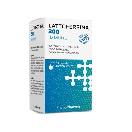 Promopharma Lattoferrina 200 Immuno 30 Capsule