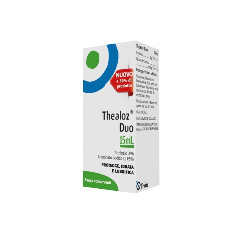 Thea Farma Thealoz Duo Soluzione Oftalmica Flacone 15 Ml