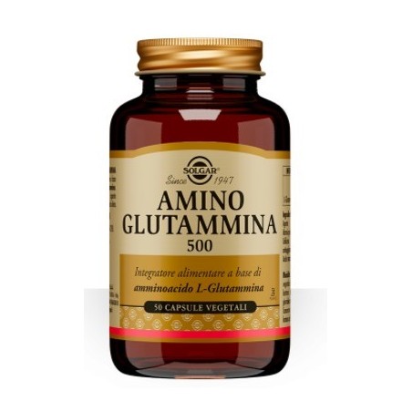 Solgar It. Multinutrient Amino Glutammina 500 50 Capsule Vegetali