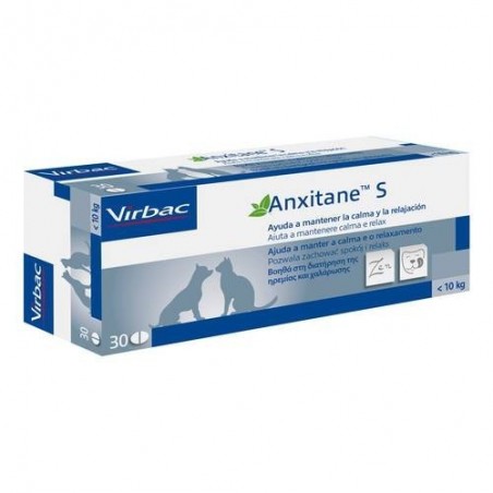 Virbac Anxitane S Supplemento Nutrizionale Scatola 30 Compresse Appetibili