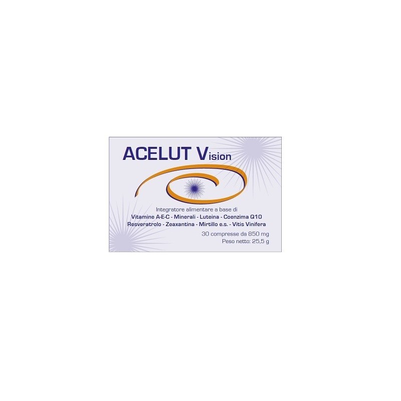 Quality Farmac Acelut Vision 30 Compresse