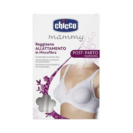 Chicco Mammy Reggiseno Microfibra Allattamento Bianco 6d