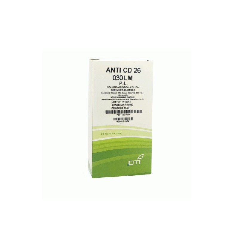 Oti Anti Cd 26 030lm Pl 20f 2ml