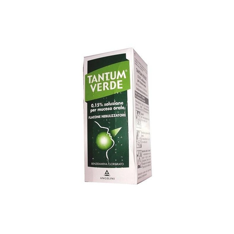 Tantum Verde 0,15% Spray Farmaco per Mal di Gola e Gengiviti 30 ml