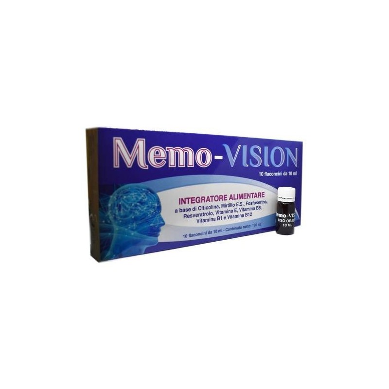 Kanter Pharma Memo Vision 10 Fiale 10 Ml