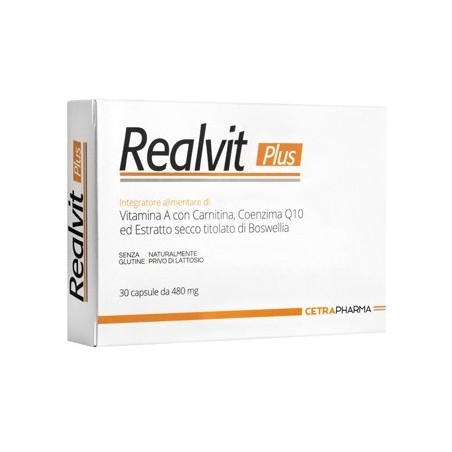 Cetra Pharma Realvit Plus 30 Capsule