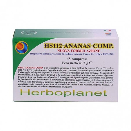 Herboplanet Hs112 Ananas Comp 48 Compresse