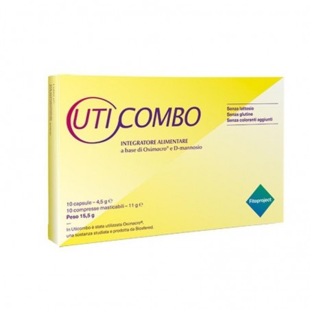 Fitoproject Uticombo 10 Capsule + 10 Compresse Masticabili