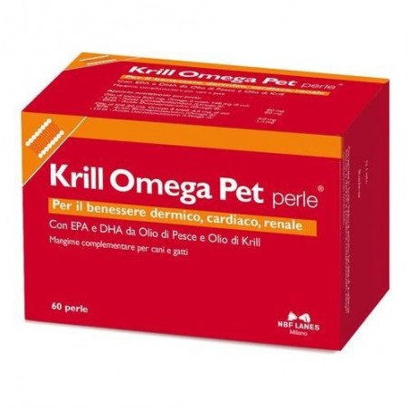 N. B. F. Lanes Krill Omega Pet Blister 60 Perle