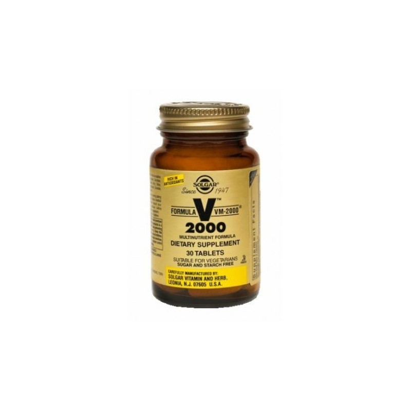 Solgar It. Multinutrient Supplement Vm 2000 30 Tavolette