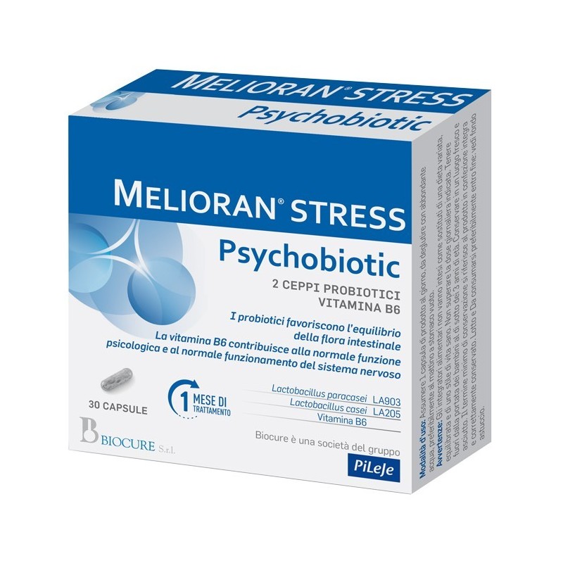 Biocure Melioran Stress Psychobiotic 30 Capsule