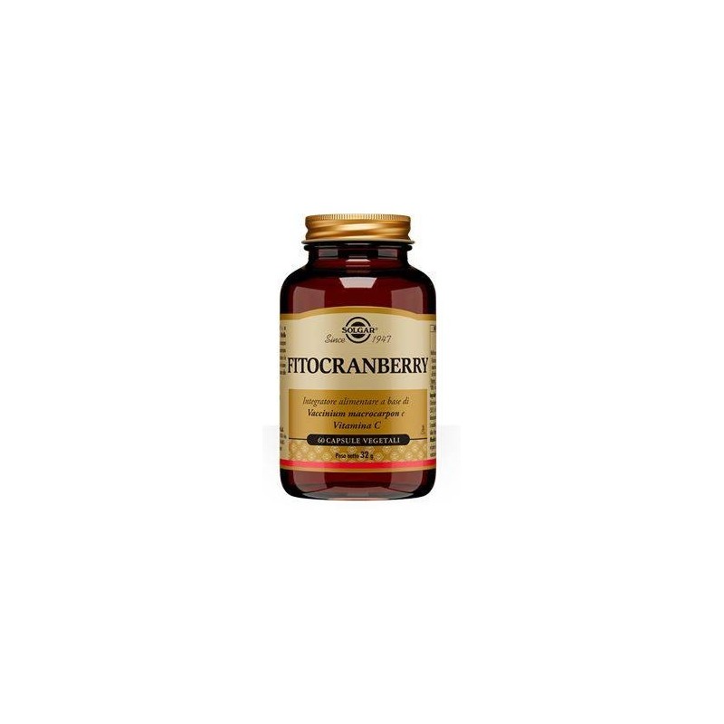 Solgar It. Multinutrient Fitocranberry 60 Capsule Vegetali