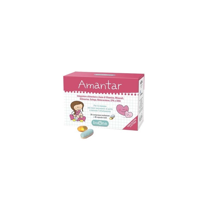 Buona Societa' Benefit Amantar 20 Compresse + 20 Capsule