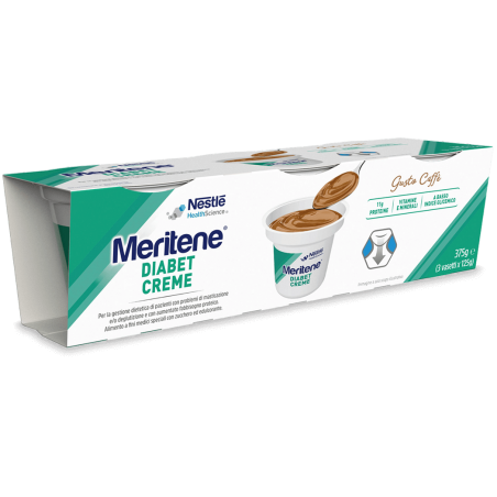 Nestle' It. Meritene Diabet Creme Caffe' 3 X 125 G