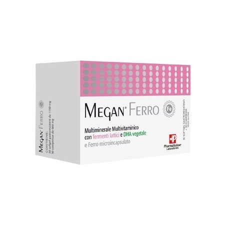 Pharmasuisse Laboratories Megan Ferro 30 Softgel + 30 Compresse